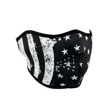 Masque de protection de motard en néoprène drapeau blanc casque Zan Accessoires de protection pour motard price