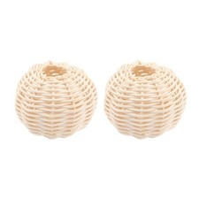 2 Pcs Rattan Lampshade Abat Jour En Rotin Abat-jour Tissé À Main Lampshade price