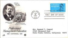 Premier Jour Professionnel Gestion Éducation Centennial (1881-1981) Scott #1926 Éducation gestion price
