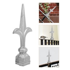 Wrought Iron Finials Garden Decorative Toppers for Fence Fleuron Clôture Jardin Jardin Fence price
