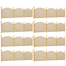 8 Pcs Miniature Garden Fence Décoration Jardin Clôture Simulation Jardin Fence price