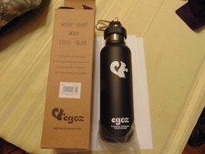 EGOZ OUTDOORS WATER BOTTLE THERMOS HOT COLD STAINLESS STEEL 21 OUNCE PECAN VACCU Thermoses price