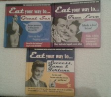 EAT YOUR WAY TO GREAT SEX/TRUE LOVE/SUCCESS,FAME & FORTUNE HARDBACK BOOKS Success Books price
