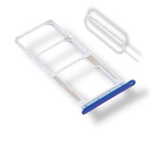 Tiroir Sim (Sim Tray) pour Xiaomi Redmi 7A  - (Bleu mat / Mat blue) Tray Mat price