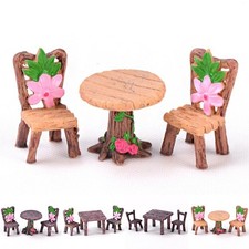 Gartenhandwerk Table Chaise Set Pots Miniature Puppenhausdekoration Neuf Cezve ensembles price