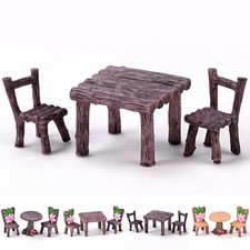 Gartenhandwerk Table Chaise Set Pots Miniature Puppenhausdekoration Neuf Cezve ensembles price