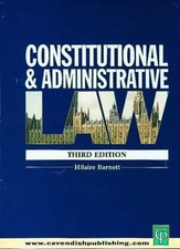Constitutional and Administrative Law, Hilaire A. Barnett Constitutional Law price