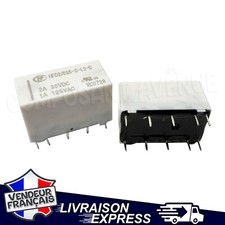 1 À 5 RELAIS BISTABLE 2R 2A BOBINE 5V RELAY HFD/005-S-L2-D RELAIS DE SIGNAL Relay price