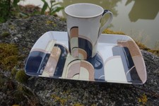 94691   MUG  TASSE ART DECO PROCELAINE  PLUS  PLATEAU Mug price