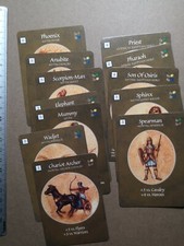 EGYPTIAN BATTLE CARDS  /AGE OF MYTHOLOGY/M510 Mythology price