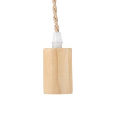 E27 Vintage Country Style Black Simple Wood Pendant Ceiling Lamp Hanging Light Pendant Light price