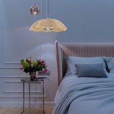 Pendant Light Cover Abat Jour Paille Lampe Osier Abat-jour Suspendu Pendant Light price