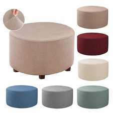 Housse de protection pour pouf ronde extensible Housses de tabouret amovibles Pouf price