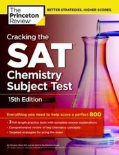 College Test Preparation: Cracking the SAT Chemistry Subject Test TEOG Books price