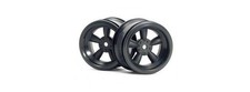 HPI 3821 Vintage 5-Spk Wheels 31mm Black 6mm Offset (2) SPK price