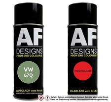 Bombe aérosol pour VW / Volkswagen vert industriel 67Q peinture de base peint... Industriel spray price