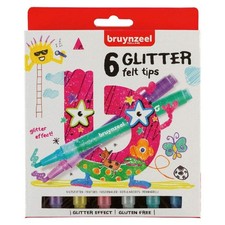 Bruynzeel Glitter Felt Tip Colour Pens 6-Piece Set Felt-tip stylo price