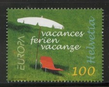Switzerland 2004 MNH** Europa/Holidays/Sun Lounger/Parasol 1v set Solaire Lounger price