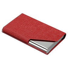 Affaires Carte Support Nom Cartes Protection pour Femmes Hommes, Rouge Carte support homme price