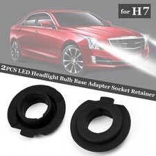 2 X H7-LED-Headlight Ampoule Base Adaptateur Prise Attache Support Kit Noir ABS Headlight ampoule price