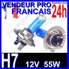 AMPOULE H7 XENON 55W LAMPE POUR VOITURE FEU SUPER WHITE PHARE 12V PLASMA 6500K Headlight ampoule price