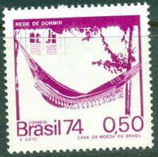 Brazil 1974  Popular Culture   Sleeping  Hammock    MNH Hammock price