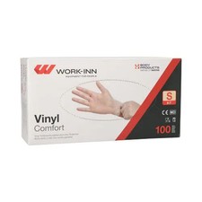 PAPSTAR Gants Jetables WORK INN Comfort Vinyle Taille S 100 Pièces Work gants price