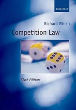 Competition Law, Richard Whish Competition Law price