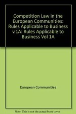 Competition Law in the European Communities (Vol 1A), unknown author Competition Law price