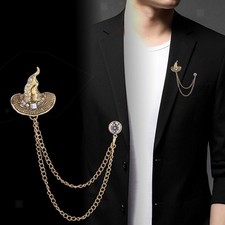 Gland Broche Costume Collier Broche Mode Casual Creative Durable Chaînes Costume collier price