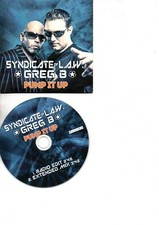 SYNDICATE OF LAW RARE PROMO CD PUMP IT UP IT Law price