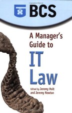 A Manager's Guide To It Law Livre de Poche Jeremy, Newton, Jeremy, Mor IT Law price