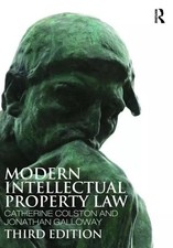 Modern Intellectual Property Law, Jonathan Galloway,  Daithí Mac Síthigh,  Andre Intellectual Property Law price