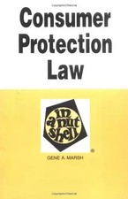 Consumer Protection Law in a Nutshell (Nutshells), Gene Marsh Consumer Law price