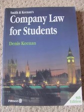 Smith and Keenan's Company Law for Students, Denis Keenan et Kenneth Smith Company Law price