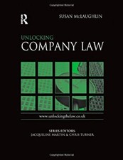 Unlocking Company Law Broché Susan McLaughlin Company Law price