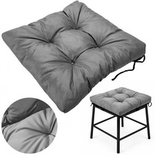 Coussin de chaise de jardin 40x40 gris imperméable Codura confortable Jardin coussin price