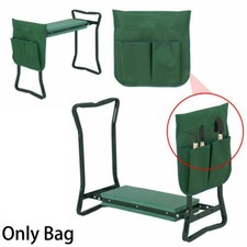 Chaise de jardin portable à genoux verte tabouret outil de rangement coussi Jardin chaise price