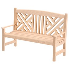 Miniature Decor Bench for Doll House Banc Jardin Accessoires Pour Maison Poupée Jardin Bench price