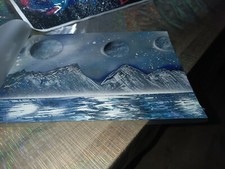 canvas tableau peinture à la bombe spray painting planet abstract acrylic Canvas peinture price