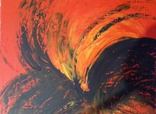 TABLEAU PEINTURE ABSTRAITE sur châssis toilé . - ABSTRACT PAINTING on canvas Canvas peinture price