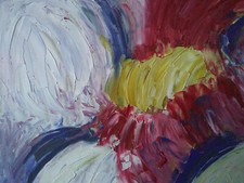 TABLEAU PEINTURE ABSTRAITE sur châssis bois. - ABSTRACT PAINTING on wood canvas Canvas peinture price