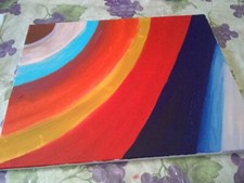 TABLEAU PEINTURE ABSTRAITE sur châssis toilé . - ABSTRACT PAINTING on canvas Canvas peinture price