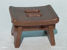 PLAYMOBIL BANQUETTE TABOURET CHAISE CABANE MAISON JARDIN FERME RANCH MÉDIÉVAL Jardin tabouret price