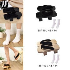 Sabots en bois japonais pour hommes et femmes, sandales de douche, sandales Chaussons et sandales homme price