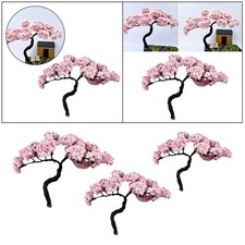 Arbres miniatures, cerisier en fleurs, fournitures de jardin féérique, arbre Jardin fournitures price