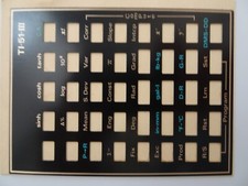 Calculatrice Texas Instruments TI 51 III (pour) : grille de clavier neuve Clavier instruments price