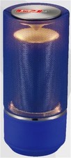 Tabletop Portable Bluetooth Speaker FM TFT Slot USB Port AUX Rechargeable Blue Powered Speaker price