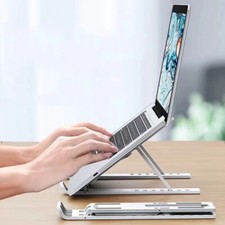 Laptop Stand Ergonomic Portable Réglable Riser Support Bureau Pliant Notebook Laptop Stand price