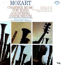Mozart - Chamber Music For Wind & String Instruments 2LP 1977 (VG/VG) . String instruments price